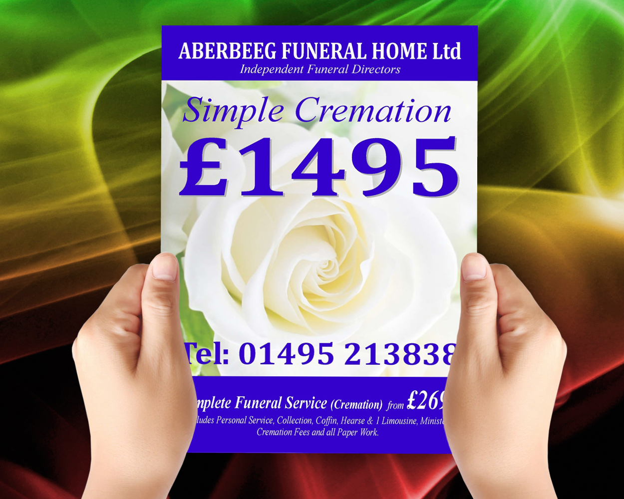Aberbeeg Funeral Leaflets