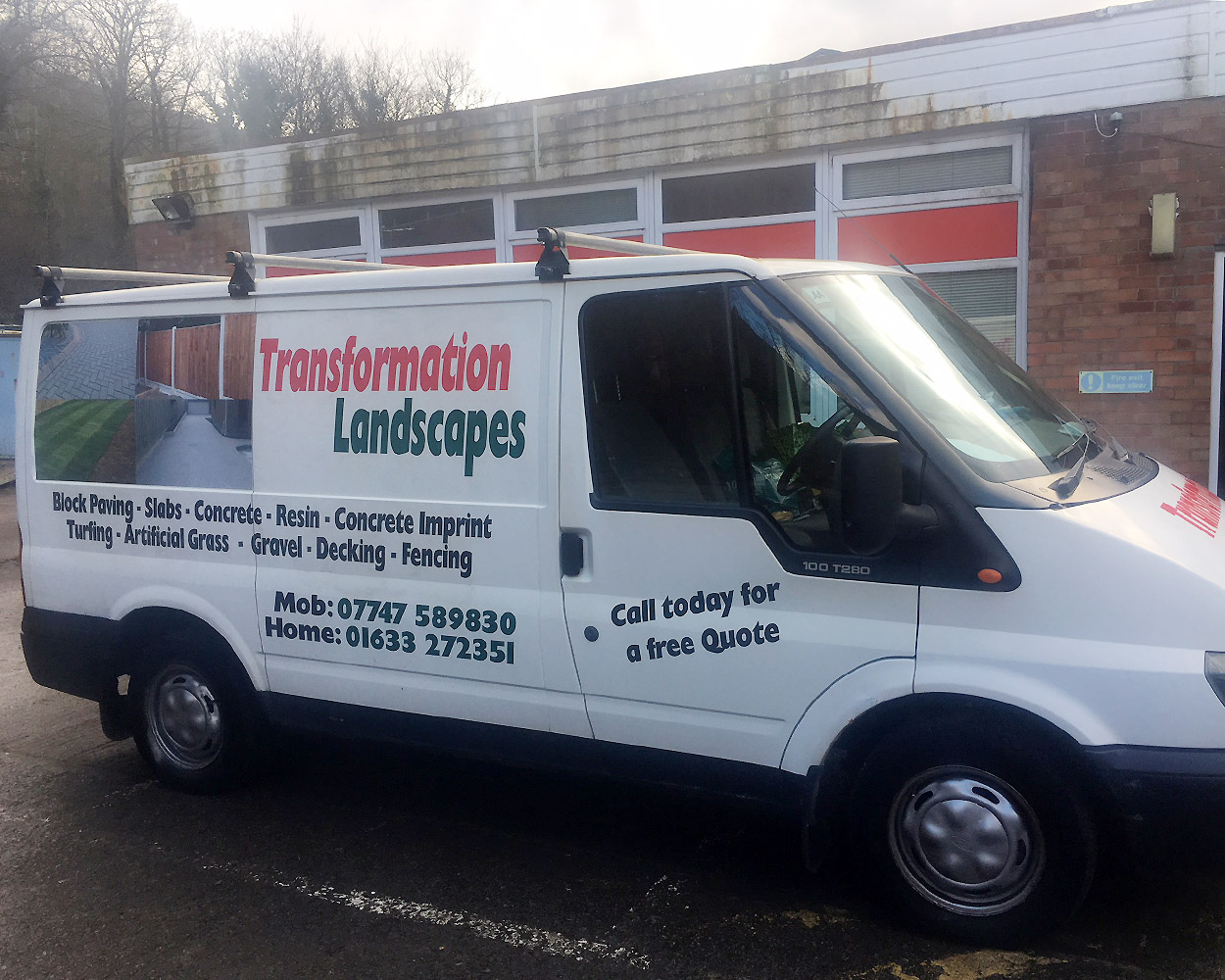 Transformation Landscapes Vehicle Livery